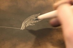 Gravure à la pointe sèche