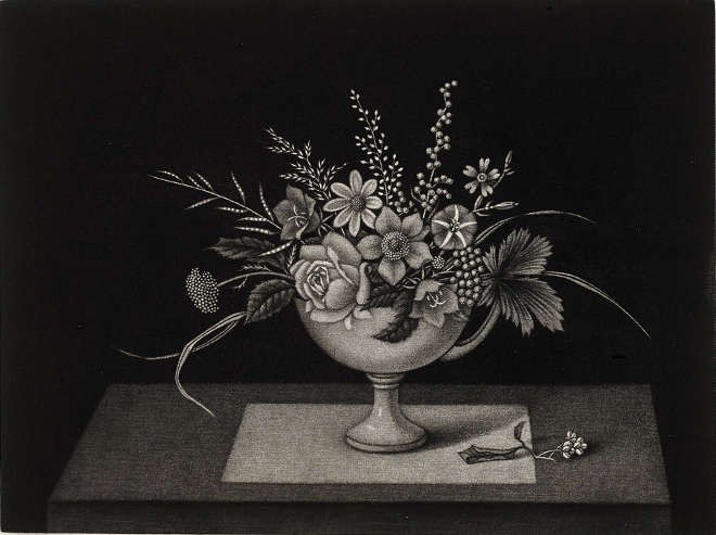 Kiyoshi Hasegawa - Coupe de fleurs des champs
