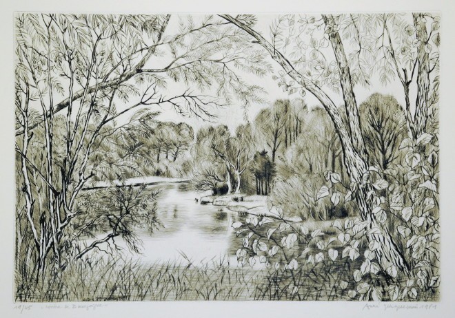 André Jacquemin - Rivière en Bourgogne
